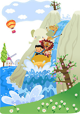 나무 식물 동물 구름 건축물 남자 꽃 어린이 일러스트 포유류 조류 하늘 코끼리 함께함 한명 사람 앉기 소년 잔디 상반신 건물 절벽 폭포 풍차 돌_바위 바위 기구 열기구 원숭이 놀이기구 사자 기린 즐거움 어린이세상 대관람차 소통 천진난만 선박 남자만 남자한명만 어린이만 소년만 소년한명만 국내일러스트 AI파일 자연요소 1 건축 감정 컨셉 수상교통 항공교통 모션 자연 파일형식 벡터