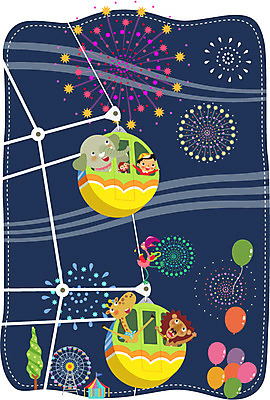 나무 식물 동물 구름 남자 어린이 일러스트 포유류 조류 하늘 코끼리 함께함 폭죽 불꽃놀이 한명 사람 앉기 소년 상반신 축제 기구 도구 원숭이 놀이기구 사자 기린 즐거움 어린이세상 천막 대관람차 풍선 소통 천진난만 남자만 남자한명만 어린이만 소년만 소년한명만 국내일러스트 AI파일 자연요소 1 감정 컨셉 모션 놀이 파일형식 벡터