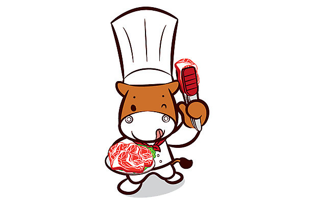 캐릭터 접시 동물캐릭터 일러스트 홍보캐릭터 집게 요리사모자 생고기 육류 들기 사람없음 요식업 소고기 소 전통의상 한복 조리복 한우 소캐릭터 일러캐릭터 AI파일 동물 모자_잡화 한국전통 전통 식기 산업 유니폼 식재료 포유류 모션 요리사 파일형식 벡터