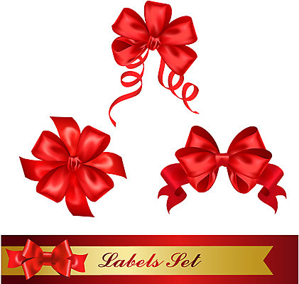 모양 리본 백그라운드 일러스트 선물 이벤트 사람없음 장식 세트 라벨 끈 심볼 오브젝트 국내일러스트 AI파일 프레임 파일형식 벡터