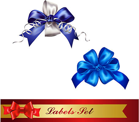 모양 리본 백그라운드 일러스트 선물 이벤트 사람없음 장식 세트 라벨 끈 심볼 오브젝트 국내일러스트 AI파일 프레임 파일형식 벡터