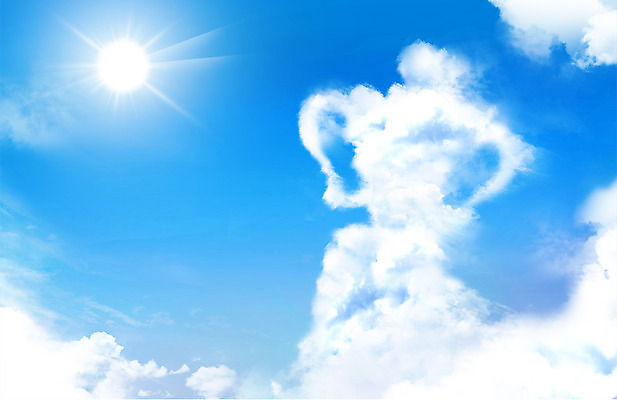 모양 PSD 구름 편집 편집이미지 백그라운드 자연 포토일러 하늘 합성일러스트 풍경 사람없음 태양 상 트로피 편집일러스트 이미지편집 자연요소 상_우승 상패 생태계 파일형식