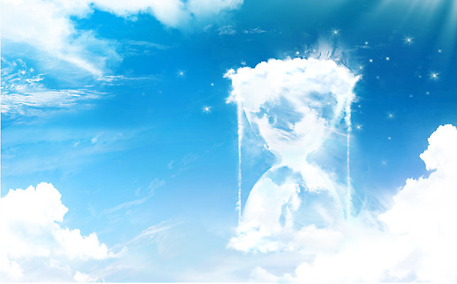 모양 PSD 구름 편집 편집이미지 시계 백그라운드 자연 포토일러 하늘 합성일러스트 풍경 사람없음 모래시계 편집일러스트 이미지편집 자연요소 모래 생태계 파일형식