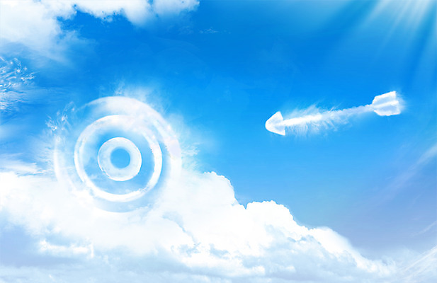 모양 PSD 구름 편집 편집이미지 백그라운드 자연 포토일러 하늘 화살 합성일러스트 풍경 사람없음 과녁판 편집일러스트 이미지편집 자연요소 생태계 파일형식