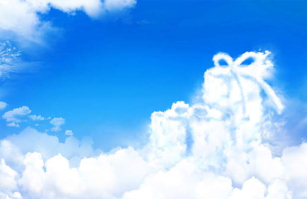 모양 PSD 구름 편집 편집이미지 리본 백그라운드 자연 포토일러 하늘 합성일러스트 선물 풍경 사람없음 선물상자 상자 편집일러스트 이미지편집 자연요소 생태계 파일형식