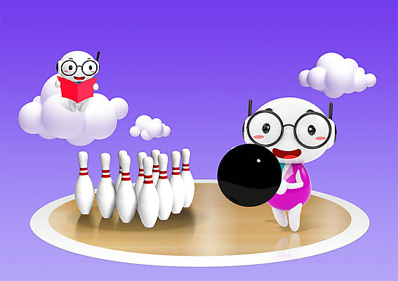 PSD 구름 캐릭터 교육 안경 백그라운드 일러스트 홍보캐릭터 공 하늘 교육캐릭터 3D캐릭터 들기 사람없음 책 레포츠 운동 볼링 볼링공 일러캐릭터 자연요소 잡화 모션 레저 건강 구기 볼링용품 파일형식