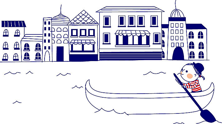 캐릭터 모자 건축물 여자 여유 어린이 여행 이동 라인일러스트 일러스트 휴가 한명 사람 소녀 건물 관광지 강 마을 나룻배 노 선박 여자만 여자한명만 어린이만 소녀만 소녀한명만 국내일러스트 일러캐릭터 AI파일 1 잡화 건축 감정 컨셉 수상교통 배_교통 파일형식 벡터