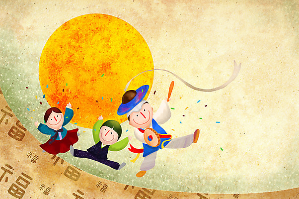 전신 PSD 한국문화 한국전통 여자 명절 남자 악기 백그라운드 일러스트 가족 서기 사람 소년 성인 세명 추석 전통놀이 보름달 달 전통의상 한복 풍물놀이 소고 성인만 국내일러스트 자연요소 동양문화 전통 기념일 어린이 음악 관계 모션 놀이 타악기 한국 국악기 국악 파일형식