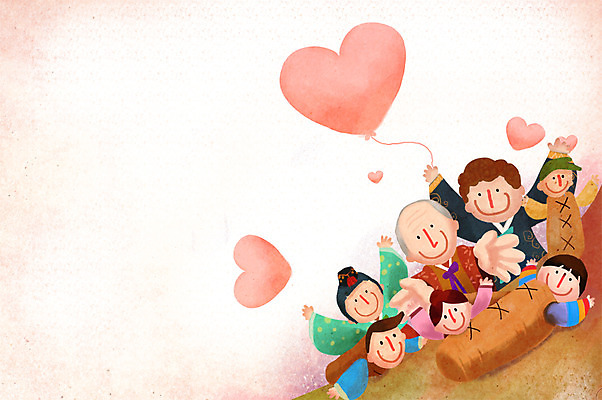 PSD 한국문화 한국전통 여자 명절 할아버지 노년 남자 딸 아들 어린이 백그라운드 일러스트 가족 엄마 손자 손녀 사람 소녀 소년 여러명 상반신 추석 전통놀이 하트 아빠 윷 윷놀이 전통의상 한복 풍선 국내일러스트 모양 동양문화 전통 기념일 다수 관계 놀이 한국 성인 손주 파일형식