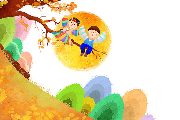 전신 PSD 나무 식물 한국문화 한국전통 여자 명절 남자 백그라운드 일러스트 가족 산 사람 앉기 성인 두명 추석 보름달 달 나뭇가지 전통의상 한복 성인만 국내일러스트 자연요소 동양문화 전통 기념일 관계 모션 한국 파일형식