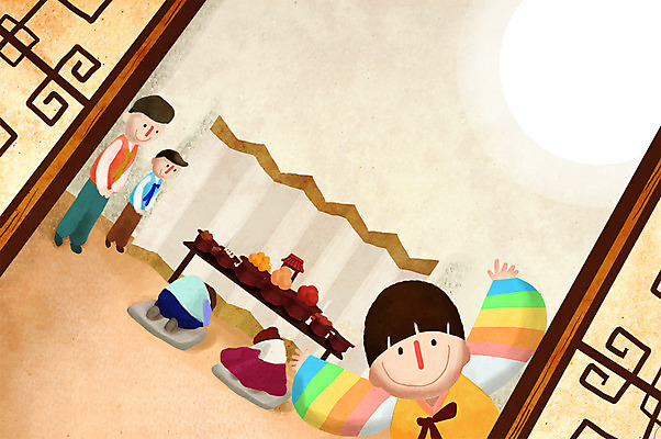 전신 PSD 한국문화 한국전통 여자 명절 남자 어린이 음식 백그라운드 일러스트 가족 서기 사람 소년 여러명 문 추석 인사 절 무릎꿇기 전통의상 한복 상차림 제사 병풍 제사상 어린이만 국내일러스트 동양문화 전통 기념일 다수 관계 모션 한국 예절 전통의례 파일형식