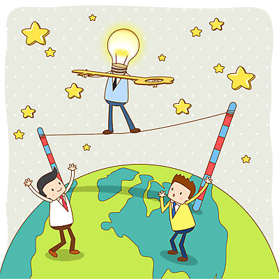 남자 별 지구 일러스트 전구 열쇠 아이디어 사람 두명 글로벌 지구본 직장인 비즈니스맨 스타 외줄타기 황금열쇠 남자만 국내일러스트 AI파일 자연요소 직업 컨셉 비즈니스 묘기 줄타기 파일형식 벡터