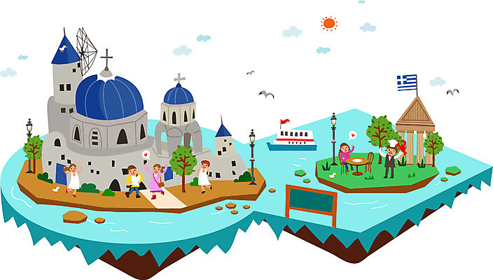 나무 구름 여자 남자 바다 섬 해외여행 여행 가로등 일러스트 갈매기 신전 사람 여러명 건물 태양 여행객 요리사 도시 표지판 국기 바닷가재 지중해 그리스 시티라이프 산토리니 그리스국기 선박 국내일러스트 AI파일 자연요소 식물 직업 해외 라이프스타일 건축물 공공시설 유럽 다수 고건축 수상교통 조류 알림판 가재 파일형식 벡터