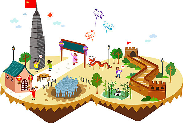 나무 구름 여자 남자 해외여행 여행 가로등 일러스트 불꽃 사람 여러명 건물 태양 여행객 중국 용 도시 표지판 국기 판다 오성홍기 대나무 시티라이프 만리장성 국내일러스트 AI파일 자연요소 식물 해외 라이프스타일 건축물 공공시설 아시아 다수 곰 불 알림판 세계문화유산 성 파일형식 벡터