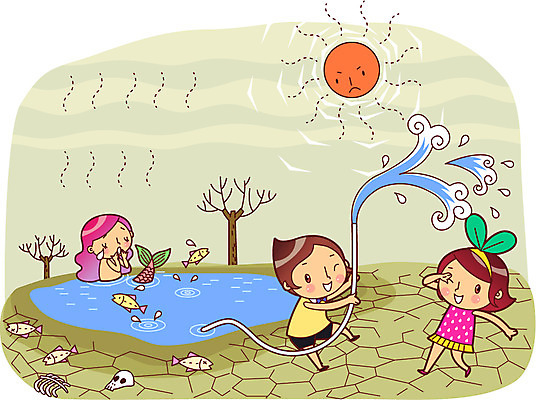 나무 식물 여자 남자 호수 캠페인 바다 일러스트 물놀이 해골 건조 어류 사람 두명 물 태양 자연보호 그린캠페인 절약 보호 자연재해 재해 호스 물절약 물부족 인어공주 낭비 사막화 국내일러스트 AI파일 자연요소 컨셉 자연 놀이 동화 뼈 수중동물 사회이슈 지구온난화 공주님 파일형식 벡터