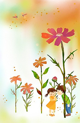 전신 PSD 식물 동물 계절 여자 남자 꽃 어린이 곤충 백그라운드 일러스트 자연 서기 사람 풍경 소녀 소년 두명 가을풍경 가을 잠자리 코스모스 어린이만 가을배경 국내일러스트 모션 생태계 파일형식 가을_계절