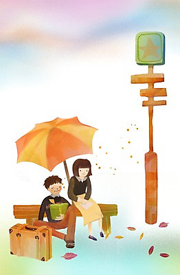 전신 PSD 나무 식물 커플 계절 여자 남자 여행 백그라운드 벤치 의자 가방 일러스트 우산 자연 들기 사람 앉기 풍경 성인 두명 책 가을풍경 여행가방 가을 전봇대 성인만 가을배경 국내일러스트 잡화 공공시설 가구 관계 모션 생태계 파일형식 가을_계절