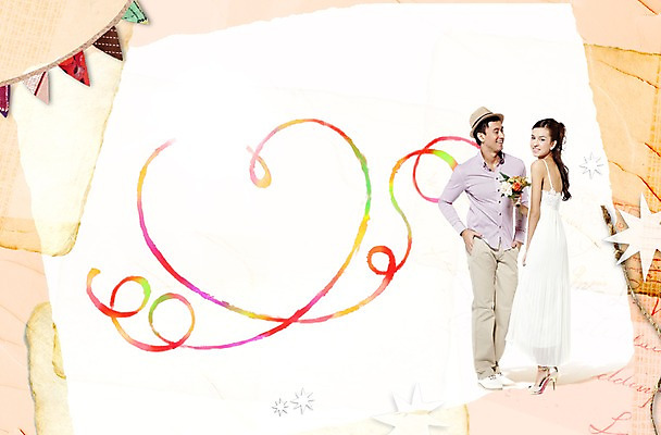 전신 PSD 서양인 외국인 편집 편집이미지 부부 커플 여자 남자 꽃 신부 한쌍 부케 웨딩드레스 신랑 결혼 프로포즈 결혼식 서기 웃음 들기 사람 성인 두명 30대 하트 미니드레스 장년만 성인만 이미지편집 모양 식물 드레스 꽃다발 관계 모션 표정 인종 이벤트 장년 파일형식