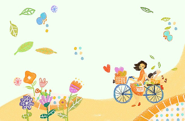 전신 PSD 라이프스타일 여자 꽃 딸 행복 어린이 교통수단 일러스트 가족 엄마 나뭇잎 함께함 사람 앉기 소녀 성인 두명 라이프 바구니 자전거 화목 자녀 하트 가족라이프 여자만 국내일러스트 모양 식물 감정 교통 컨셉 잎 관계 모션 생활 바이크 파일형식