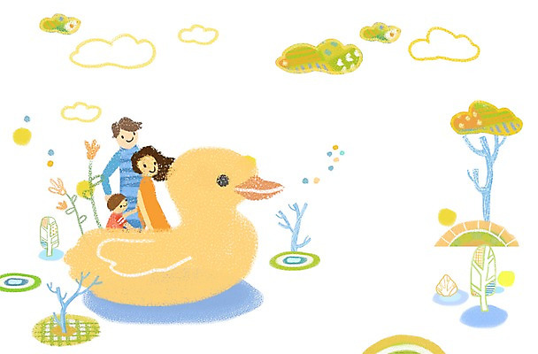 PSD 나무 식물 동물 구름 라이프스타일 여자 남자 꽃 행복 아들 어린이 일러스트 가족 엄마 오리 함께함 사람 앉기 소년 상반신 성인 라이프 세명 강 화목 자녀 연못 가족라이프 아빠 오리배 선박 국내일러스트 자연요소 감정 컨셉 수상교통 관계 모션 조류 생활 파일형식