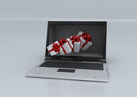 PSD 편집이미지 백그라운드 선물 이벤트 사람없음 그래픽 선물상자 노트북 쇼핑 컴퓨터 상자 3D소스 3D 입체 편집소스 편집3D 전자제품 디지털합성 파일형식