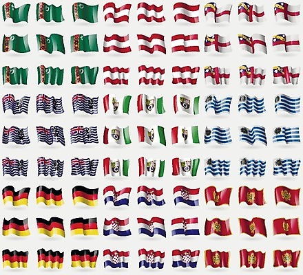 EPS 해외이미지 디자인 문화 상징 일러스트 휴가 독일 직물 오스트리아 심볼 지역 크로아티아 몬테네그로 우루과이 전국 해외202004 해외일러스트 유럽 남아메리카 파일형식 벡터 이미지허브