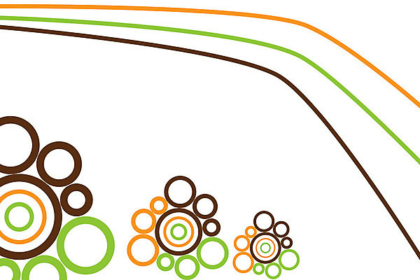 EPS 해외이미지 모양 디자인 선 패턴 오렌지 일러스트 미술 장식 초록색 컬러풀 갈색 유행 흰색 반지 원형 복고 옛날 해외202004 해외일러스트 도형 컬러 무늬 과일 장신구 문화예술 파일형식 벡터 이미지허브