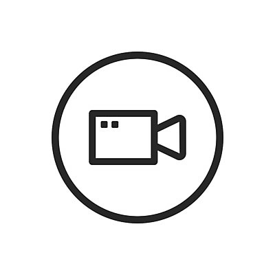 EPS 해외이미지 디자인 백그라운드 일러스트 카메라 검은색 웹 흰색 원형 영화관 필름 심볼 그림 방송 동영상 캠코더 멀티미디어 얼레 고립 해외202004 해외일러스트 도형 컬러 인터넷 전자제품 극장 파일형식 벡터 이미지허브