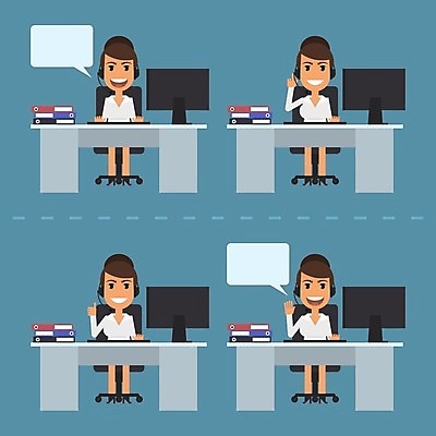 EPS 해외이미지 직업 여자 인터넷 일러스트 비즈니스 노동자 대화 미소 소녀 판매 헤드폰 도움 비즈니스우먼 연결 전화기 고객 마이크 서비스 컨설턴트 안내원 비서 운영자 지원 대리인 해외202004 해외일러스트 어린이 음향기기 컨셉 표정 말하기 사람 직장인 전문직 상담 파일형식 벡터 이미지허브