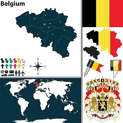 EPS 해외이미지 모양 템플릿 실루엣 유럽 여행 지도 일러스트 경계선 깃발 땅 심볼 사인 벨기에 지역 공화국 브뤼셀 전국 지도책 지리 해외202004 해외일러스트 나라 선 촬영기법 책 경계 서유럽 파일형식 벡터 이미지허브