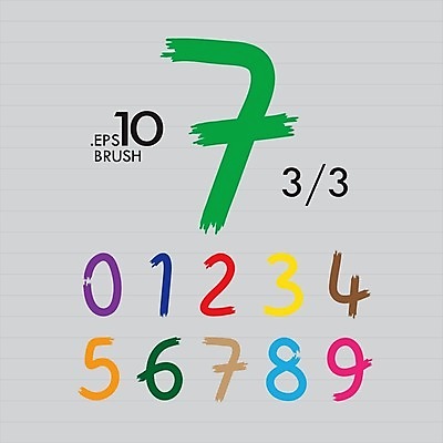 EPS 해외이미지 클립아트 편집 캐릭터 디자인 알파벳 선 백그라운드 일러스트 텍스트 표시 추상 미술 타이포그라피 초록색 파란색 세트 컬러풀 숫자 노란색 페인트 흰색 붓 10 편지 수집 심볼 사인 그림 타입 고립 해외202004 해외일러스트 일러캐릭터 문자 영어 컬러 무늬 문화예술 파일형식 벡터 이미지허브