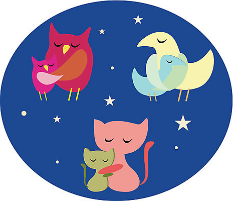 EPS 해외이미지 동물 별 어린이 일러스트 포유류 가족 조류 엄마 친절 사랑 세트 고양이 꿈 아기 잠 신용카드 야간 만화 수집 만족 부엉이 돌봄 해외202004 해외일러스트 자연요소 감정 관계 모션 사람 금융 반려동물 파일형식 벡터 이미지허브
