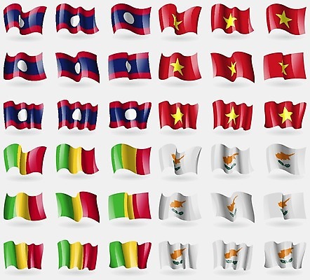 EPS 해외이미지 디자인 문화 상징 일러스트 세계 직물 심볼 베트남 지역 라오스 말리 전국 강조 해외202004 해외일러스트 사이프러스공화국 유럽 아시아 동남아시아 파일형식 벡터 이미지허브