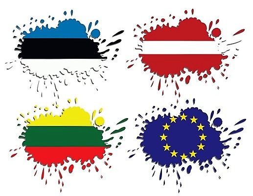 EPS 해외이미지 유럽 문화 여행 인터넷 일러스트 통신 함께함 북유럽 사람 빨간색 물 파란색 페인트 줄무늬 깃발 점 원형 떨어짐 연결 심볼 사인 북쪽 애국심 라트비아 리가 리투아니아 에스토니아 해외202004 해외일러스트 자연요소 도형 나라 컬러 컨셉 무늬 방향 파일형식 벡터 이미지허브