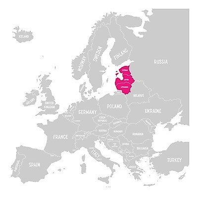 EPS 해외이미지 모양 디자인 유럽 바다 분홍색 지도 일러스트 텍스트 부분 벽지 라벨 유로 흰색 이름 그룹 플랫 땅 대륙 러시아 심플 지역 북쪽 라트비아 리투아니아 에스토니아 엘리먼트 전국 지리 해외202004 해외일러스트 나라 컬러 돈 프레임 북유럽 방향 파일형식 벡터 이미지허브