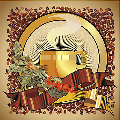 EPS 해외이미지 커피 일러스트 카푸치노 카페인 해외202004 해외일러스트 음료 파일형식 벡터 이미지허브