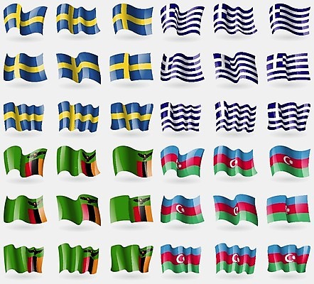 EPS 해외이미지 디자인 문화 상징 일러스트 스웨덴 세계 직물 심볼 그리스 지역 아제르바이잔 잠비아 전국 강조 해외202004 해외일러스트 유럽 나라 아프리카 북유럽 파일형식 벡터 이미지허브