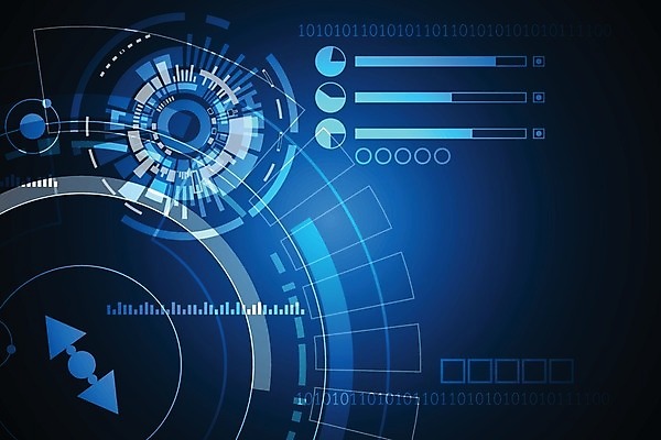 EPS 해외이미지 디자인 컨셉 일러스트 추상 미래 사람없음 그래픽 파란색 디지털 해외202004 해외일러스트 컬러 무늬 파일형식 벡터 이미지허브