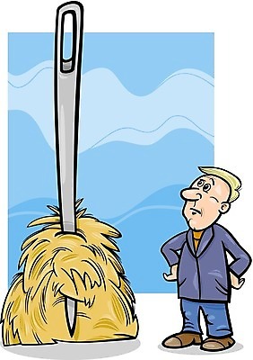 EPS 해외이미지 캐릭터 컨셉 일러스트 아이디어 표현 유머 건초더미 만화 그림 속담 발견 어려움 해외202004 해외일러스트 일러캐릭터 문자 감정 건초 파일형식 벡터 더미 이미지허브