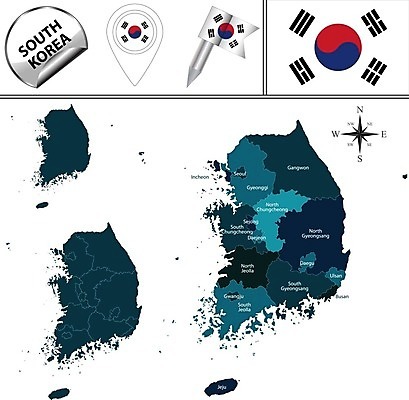 EPS 해외이미지 아시아 지도 일러스트 서울 경계선 깃발 지역 지도책 해외202004 해외일러스트 나라 선 한국 책 경계 파일형식 벡터 이미지허브