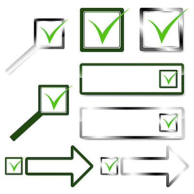 EPS 해외이미지 모양 일러스트 세트 라벨 막대기 투표 심볼 체크표시 사인 서식 긍정 대답 설문지 승인 엘리먼트 체크리스트 해외202004 해외일러스트 컨셉 프레임 선거 확인 파일형식 벡터 이미지허브