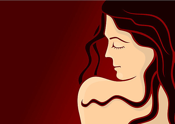 EPS 해외이미지 클립아트 템플릿 헤어스타일 얼굴 일러스트 장식 머리 유행 화장품 해외202004 해외일러스트 신체부위 뷰티 파일형식 벡터 이미지허브