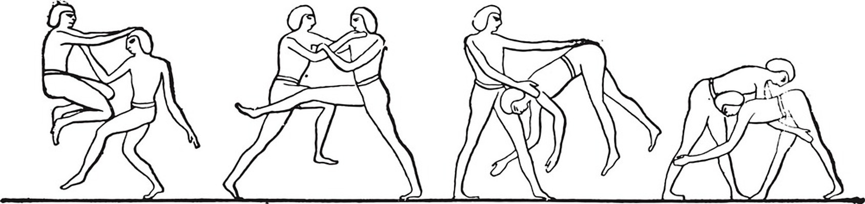 EPS 해외이미지 전통 남자 문화 스포츠 일러스트 기술 이집트 미술 사람 검은색 힘 경쟁 도전 골동품 흰색 역사 그림 싸움 노력 판화 상대 셀프 옛날 해외202004 해외일러스트 컬러 컨셉 모션 아프리카 문화예술 파일형식 벡터 이미지허브