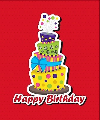 EPS 해외이미지 템플릿 행복 분홍색 스티커 패턴 일러스트 선물 빨간색 초록색 파란색 컬러풀 노란색 파티 라벨 케이크 보라색 축하 인사 신용카드 생일 만화 활 초대 풍선 스크랩북 해외202004 해외일러스트 기념일 감정 컬러 컨셉 무늬 디저트 프레임 이벤트 금융 예절 파일형식 벡터 이미지허브