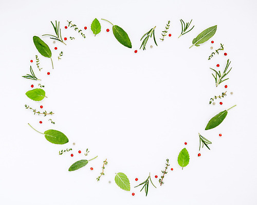 포토 JPG 해외이미지 프레임 사람없음 흰색 하트 아로마 아로마테라피 로즈메리 백리향 페퍼민트 플랫레이 해외202004 해외포토 모양 컬러 플랫 민트 허브 테라피 파일형식 이미지허브