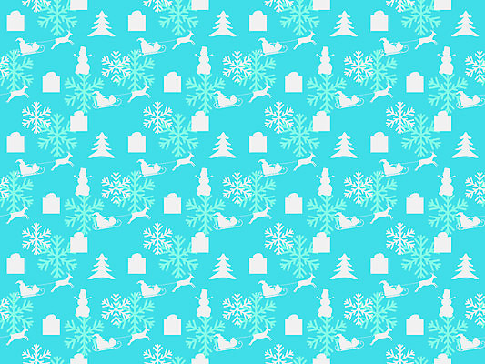 EPS 해외이미지 백그라운드 크리스마스 패턴 일러스트 눈사람 휴가 새해 선물 파란색 크리스마스트리 산타클로스 흰색 축하 눈송이 심볼 포장지 사인 썰매 해외202004 해외일러스트 기념일 컬러 컨셉 무늬 포장 눈_날씨 파일형식 벡터 이미지허브