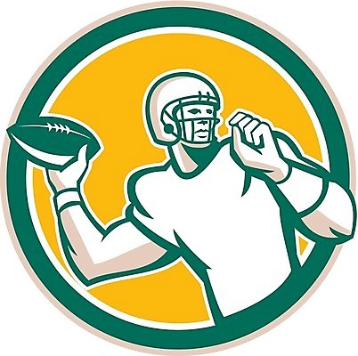 EPS 해외이미지 남자 스포츠 일러스트 공 그래픽 럭비 미식축구 축구 원형 던지기 수화기 복고 고립 쿼터백 해외202004 해외일러스트 도형 모션 사람 구기 전화기 파일형식 벡터 이미지허브