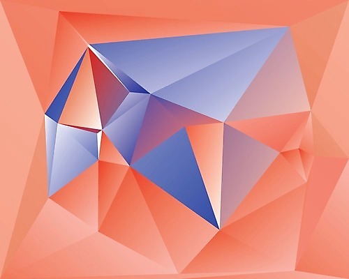 EPS 해외이미지 백그라운드 일러스트 추상 사람없음 그래픽 기하학 지오메트릭 코랄 해외202004 해외일러스트 컬러 무늬 파일형식 벡터 이미지허브