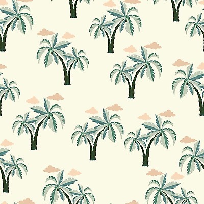 EPS 해외이미지 나무 식물 실루엣 잎 일러스트 아프리카 사람없음 야외 인쇄 코코넛 해외202004 해외일러스트 나라 과일 촬영기법 파일형식 벡터 이미지허브