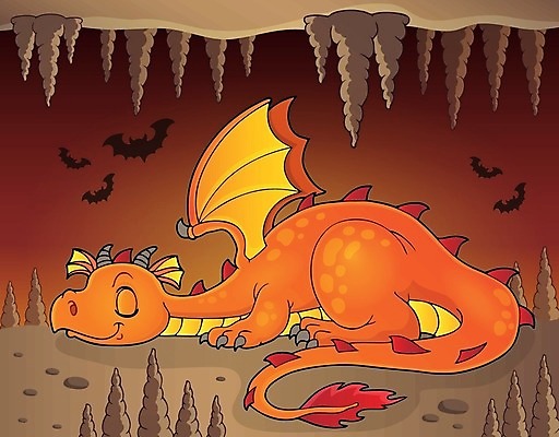 EPS 해외이미지 캐릭터 행복 날개 일러스트 동화 휴식 요정 이야기 미술 용 잠 그리기 동굴 그림 박쥐 신화 공상 전설 종유석 테마 해외202004 해외일러스트 일러캐릭터 감정 컨셉 포유류 모션 문화예술 파일형식 벡터 이미지허브